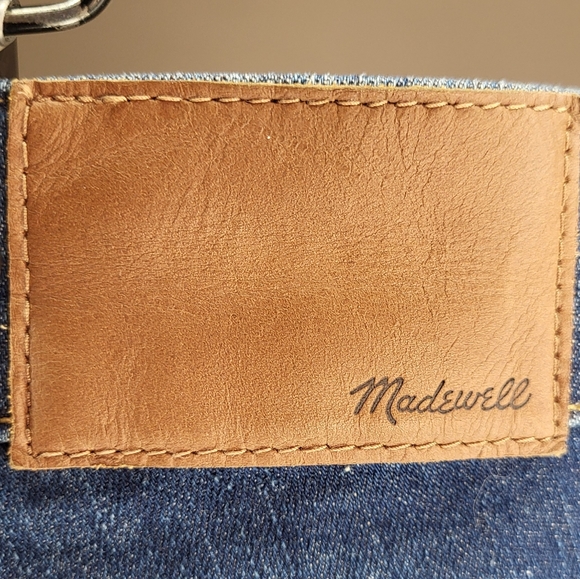 Madewell 9" High-Rise Skinny Jeans Raw Hem size 32T for Tall Women - Picture 4 of 11